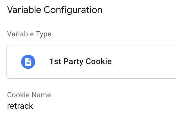 Variable - Click UUID Cookie