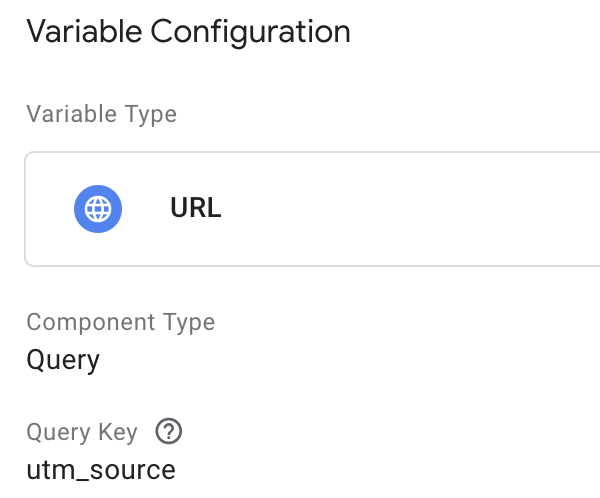 Variable - UTM Source